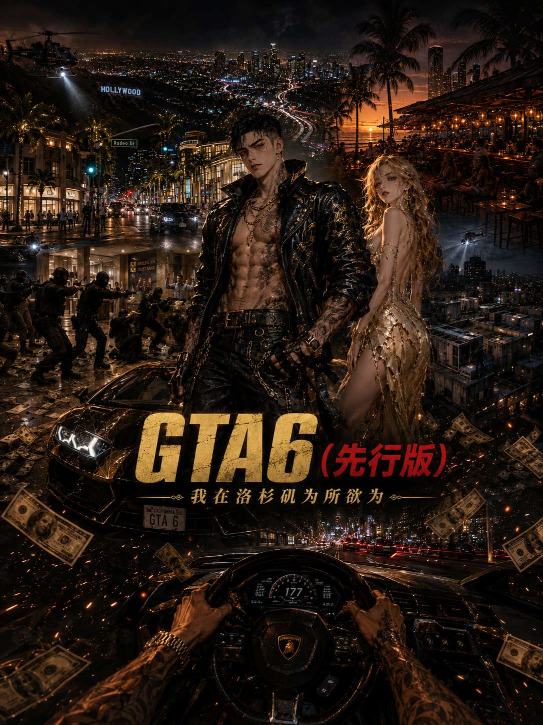【AI成人短剧】GTA6（先行版）