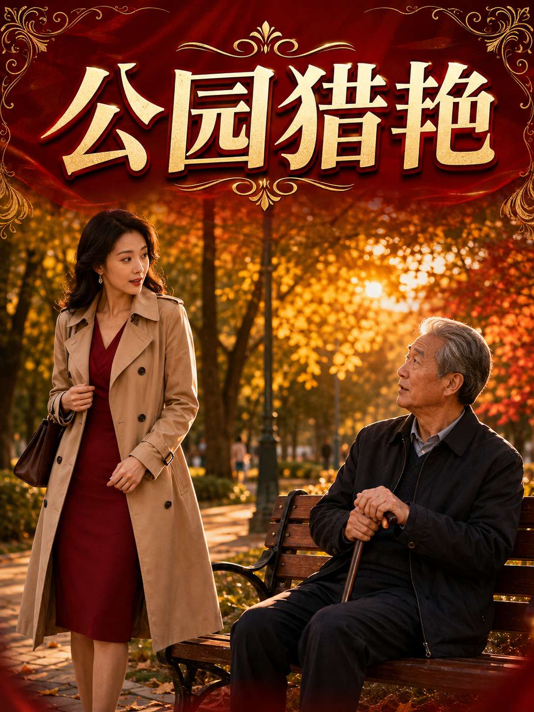 【AI成人短剧】公园猎艳