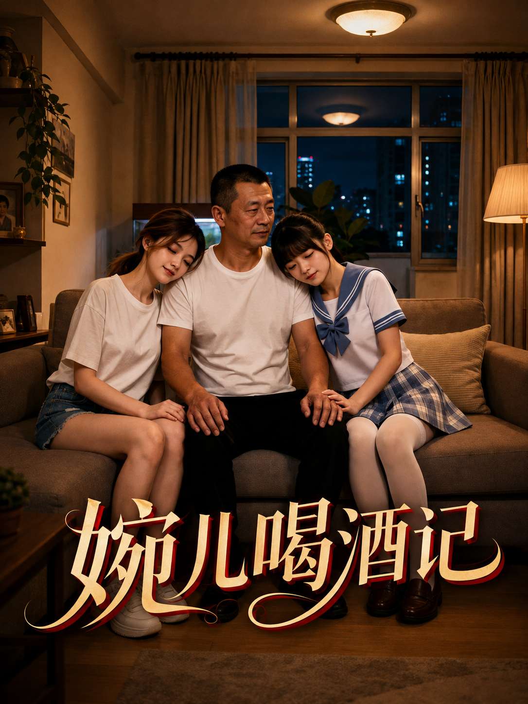 【AI成人短剧】婉儿喝酒记