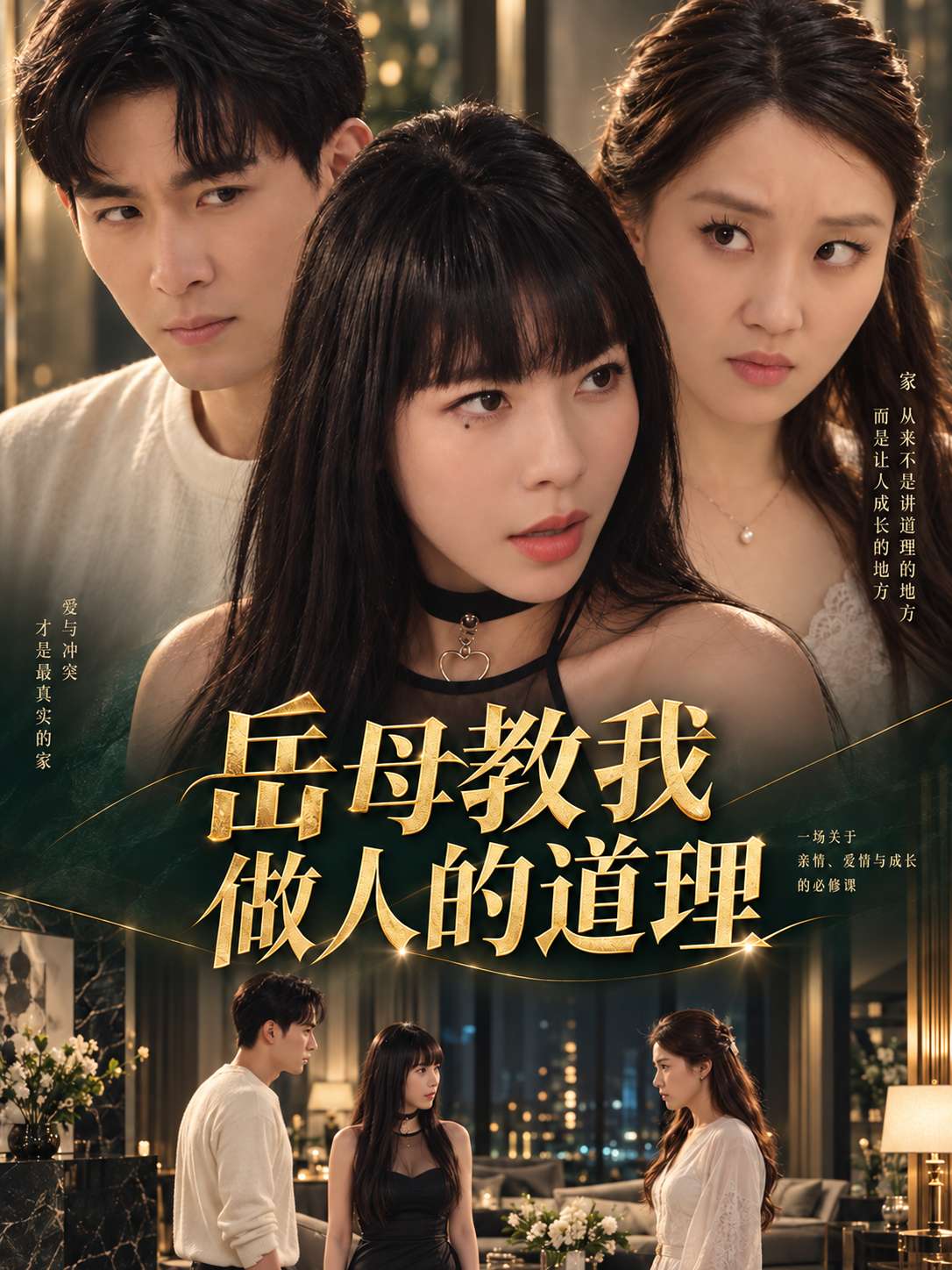 【AI成人短剧】岳母教我做人的道理