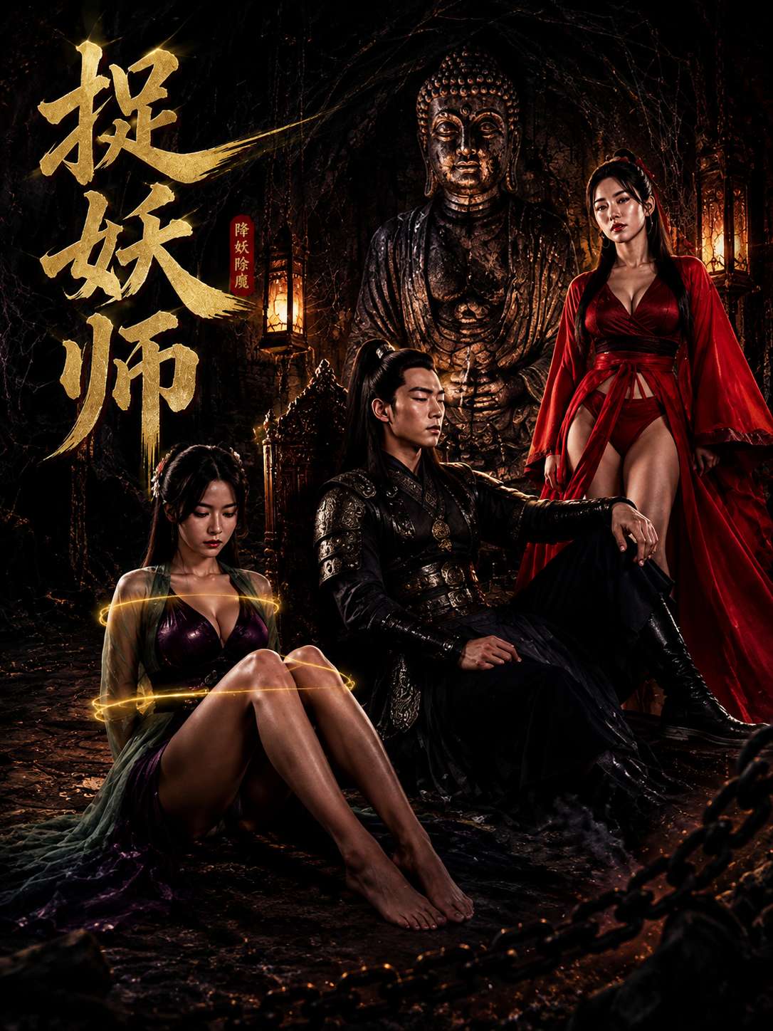 【AI成人短剧】捉妖师