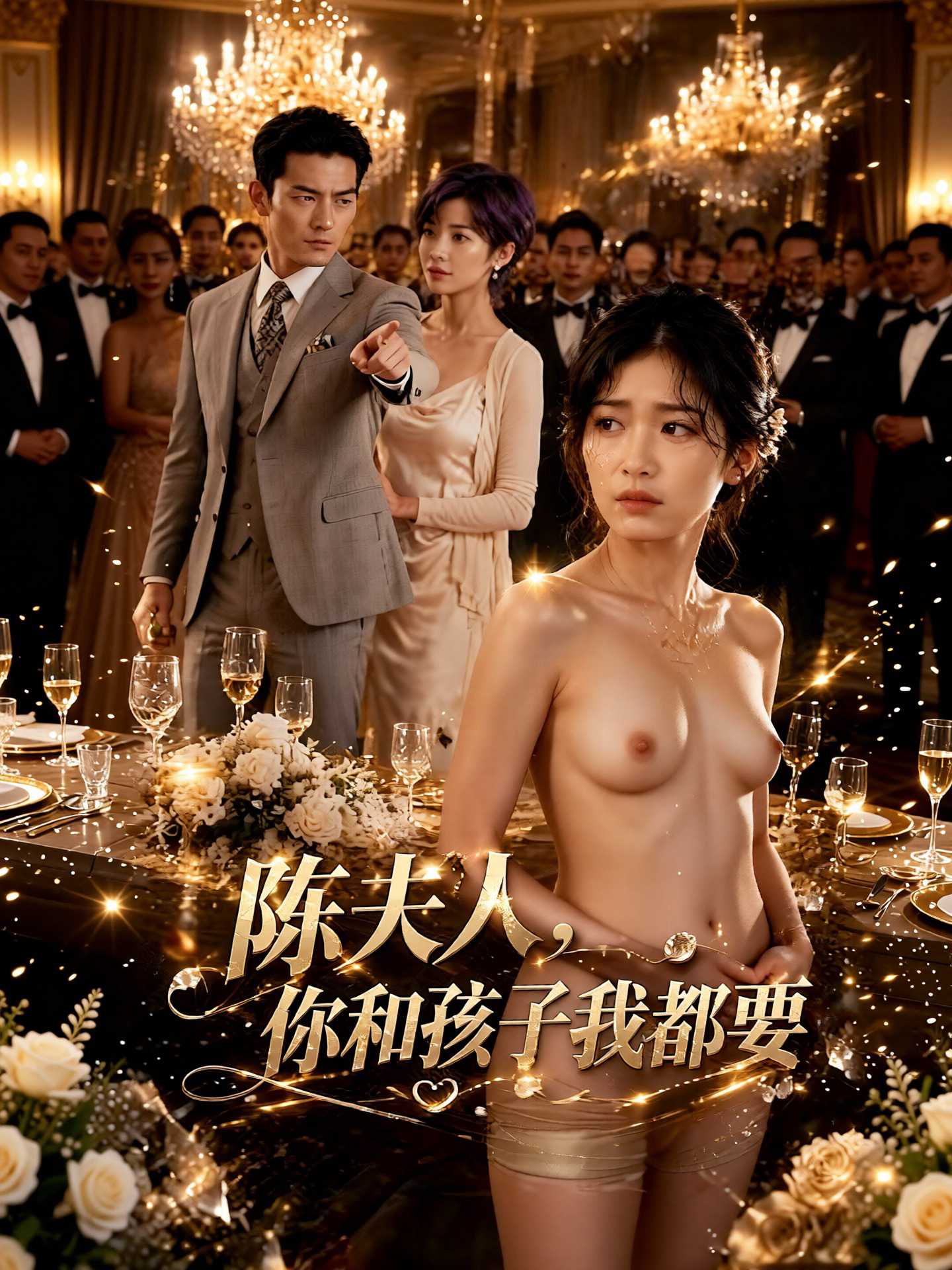 【AI成人短剧】陈夫人你和孩子我都要